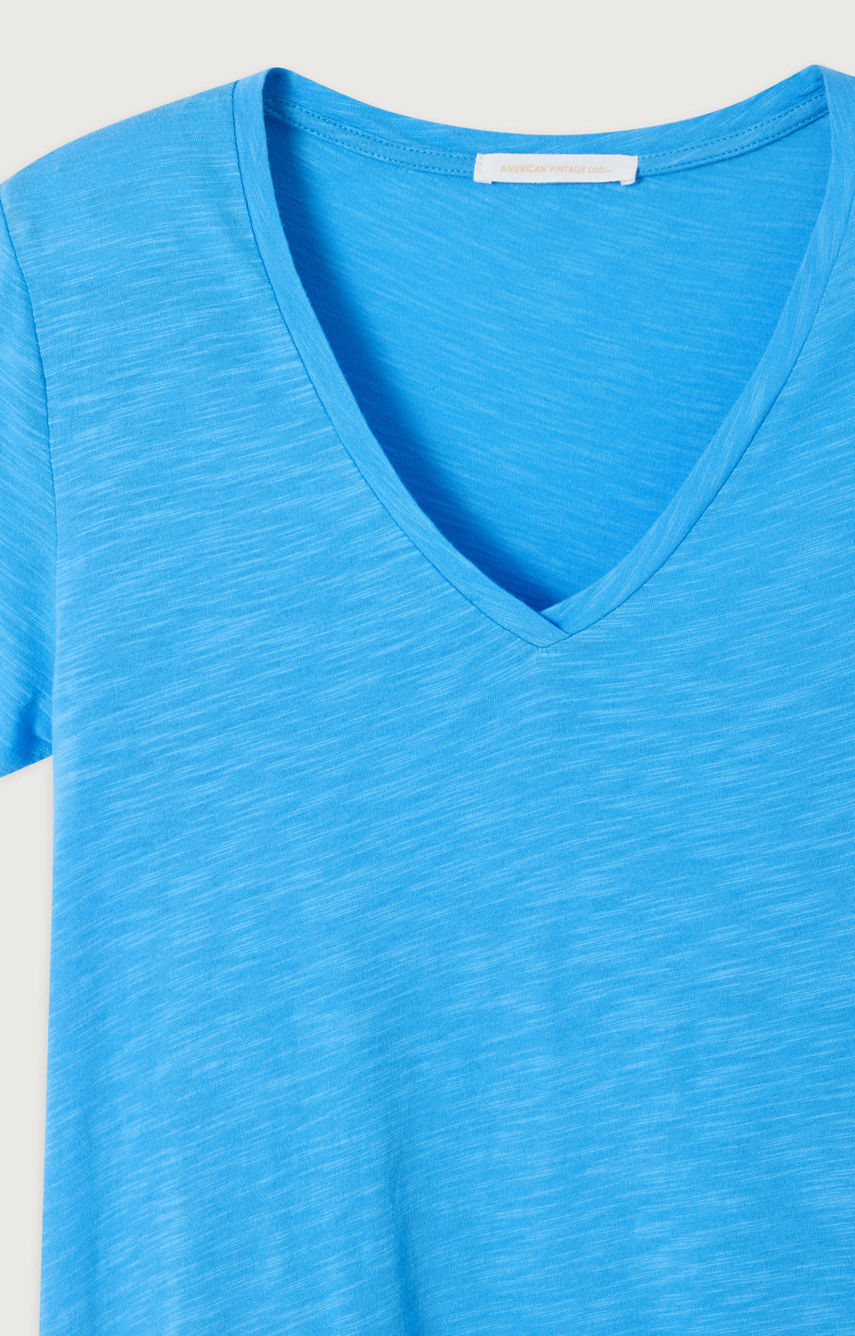 T-SHIRT TRAPEZE MC COL V