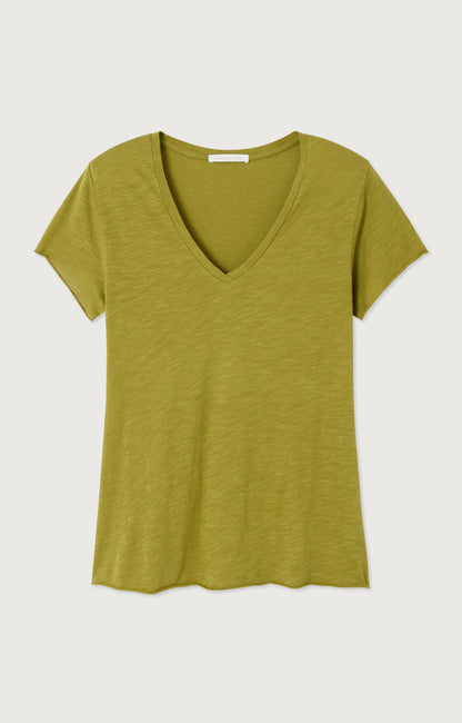 T-SHIRT TRAPEZE MC COL V