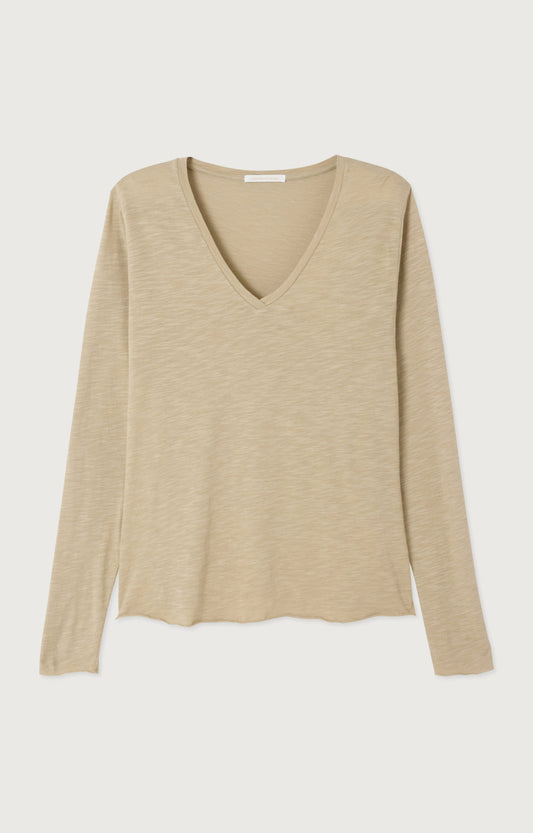 T-SHIRT TRAPEZE ML COL V