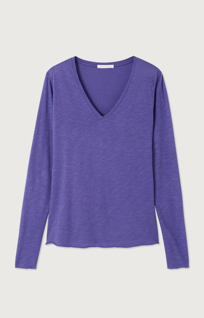 T-SHIRT TRAPEZE ML COL V