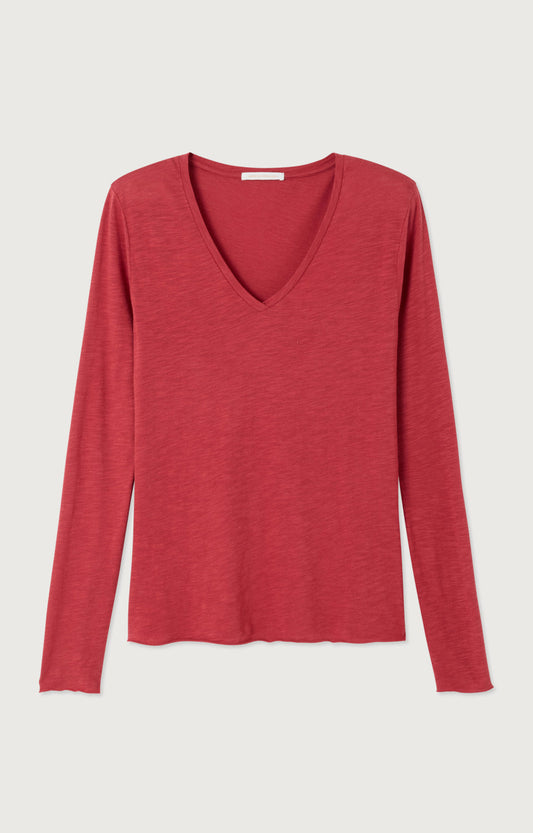 T-SHIRT TRAPEZE ML COL V