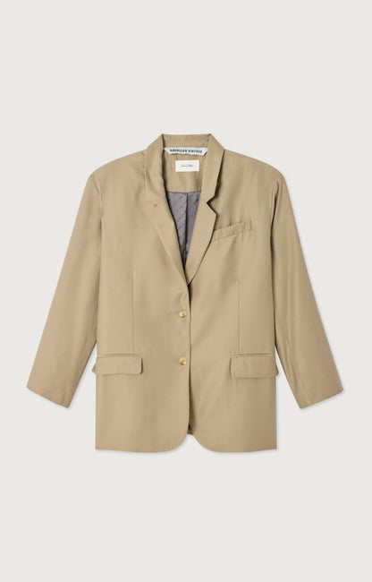 BLAZER AMPLE ML COL BLAZER BOUTONNE