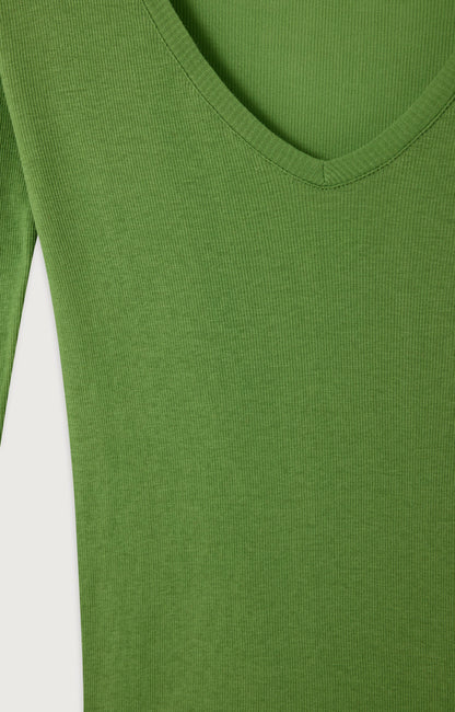T-SHIRT AJUSTE ML COL V