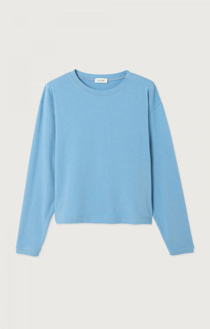 T-SHIRT AMPLE ML COL BATEAU