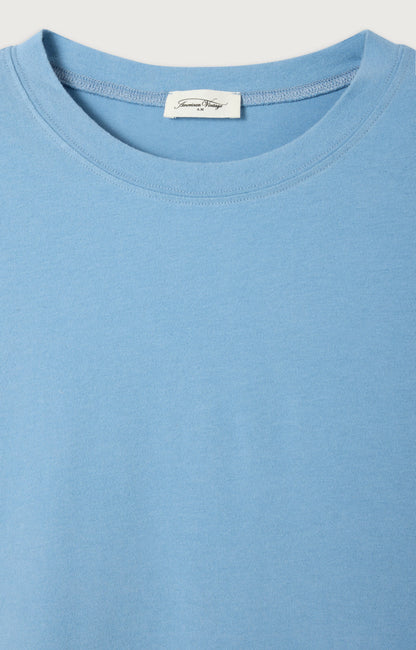T-SHIRT AMPLE ML COL BATEAU