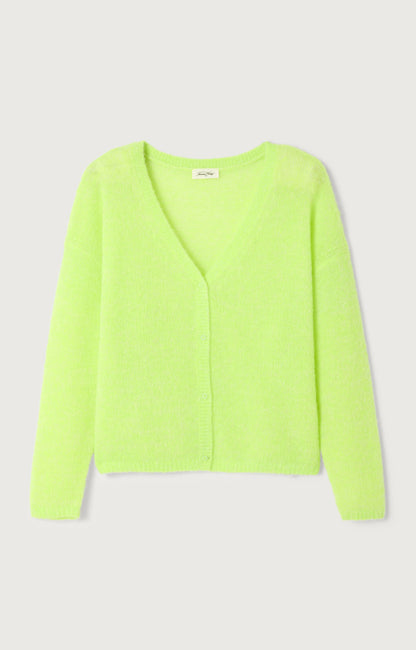 GILET COURT ML COL V