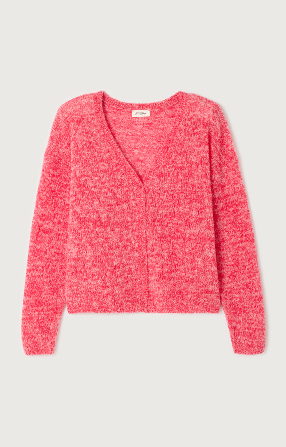 GILET COURT ML COL V