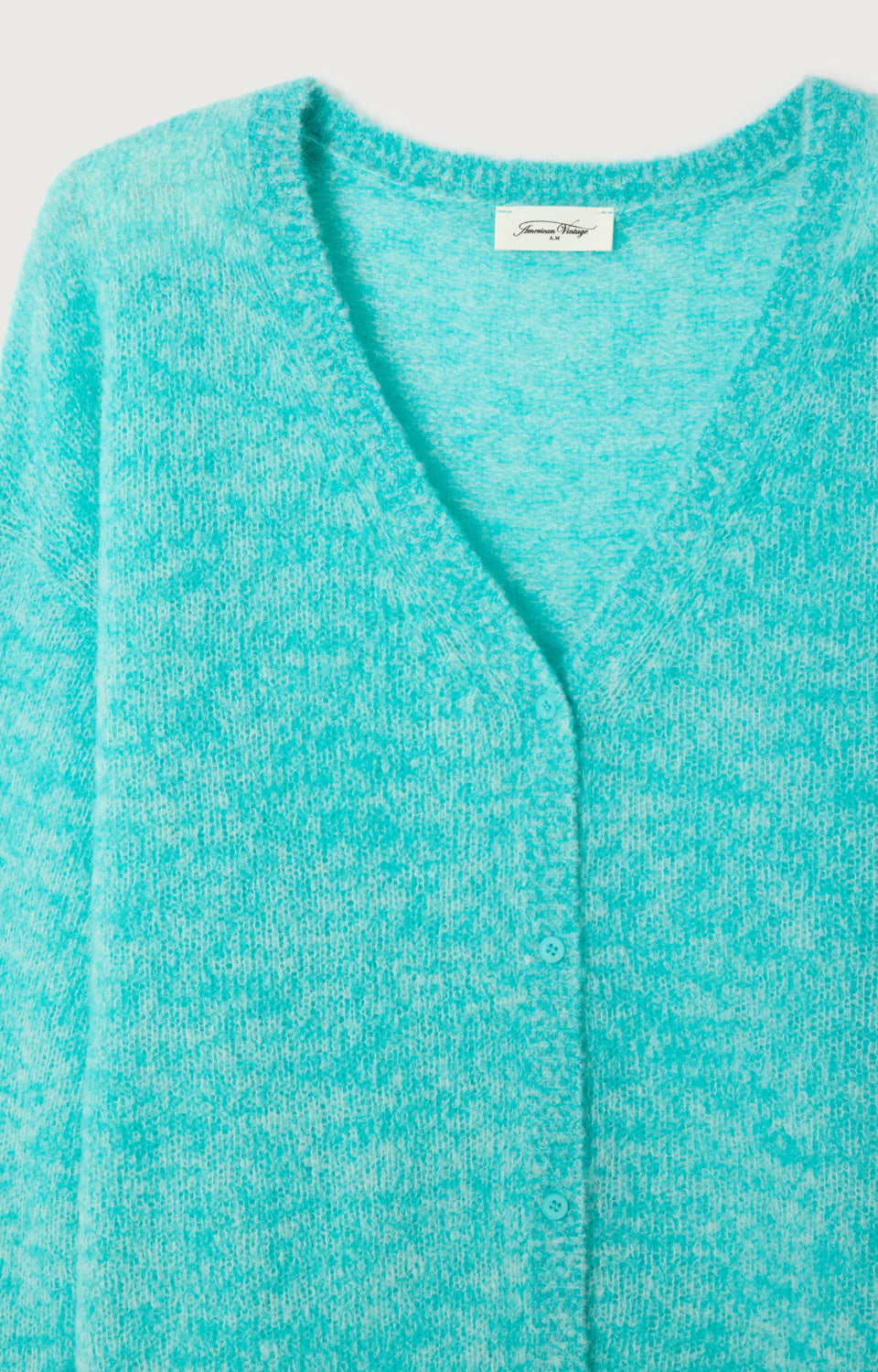 GILET COURT ML COL V
