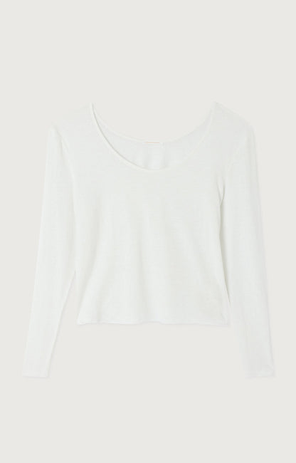 T-SHIRT DROIT ML COL U