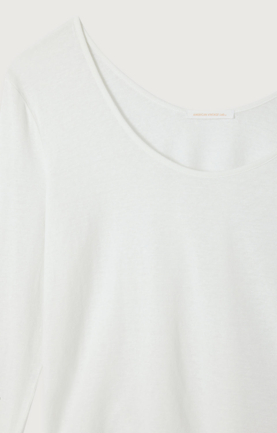 T-SHIRT DROIT ML COL U