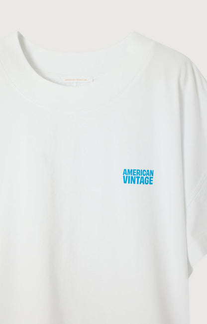 T-SHIRT AMPLE MC COL ROND