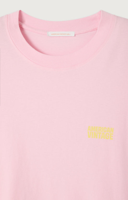 T-SHIRT MI LONG AMPLE ML COL ROND
