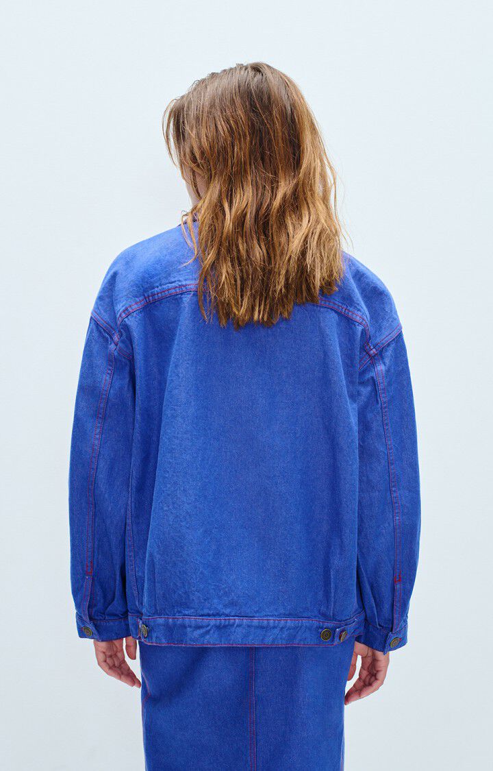 VESTE BOULE ML COL CHEMISE BOUTONNEE