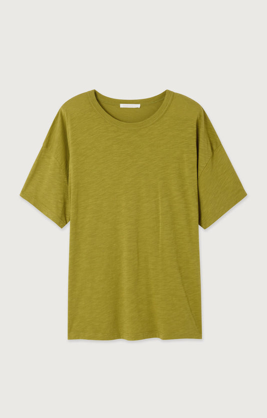 T-SHIRT MI-LONG AMPLE MC COL ROND