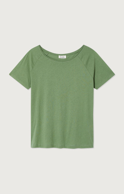 T-SHIRT MC COL BATEAU
