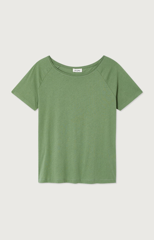 T-SHIRT MC COL BATEAU