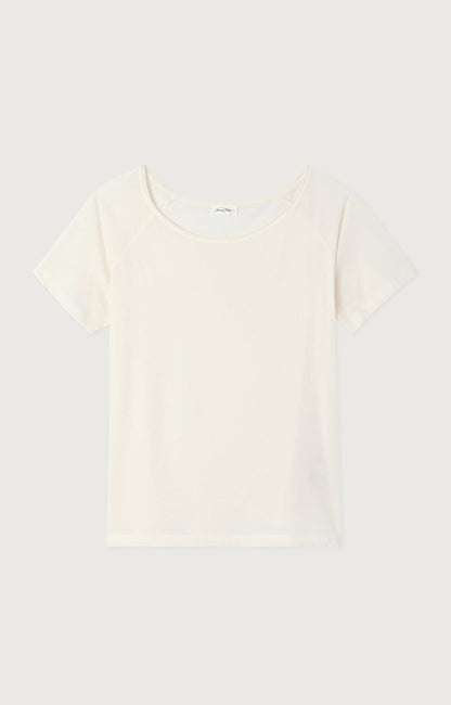 T-SHIRT MC COL BATEAU