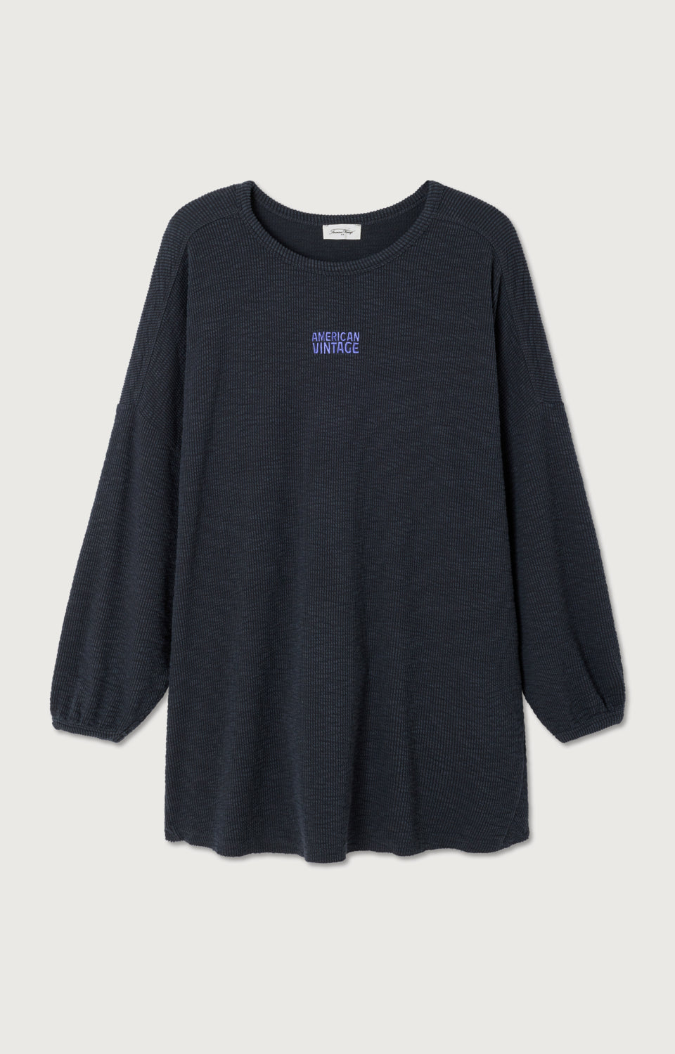 T-SHIRT MI LONG AMPLE MANCHES 7/8 COL ROND