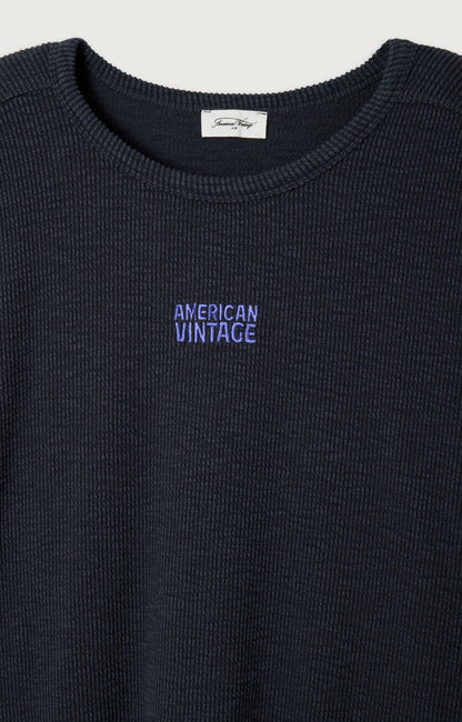 T-SHIRT MI LONG AMPLE MANCHES 7/8 COL ROND