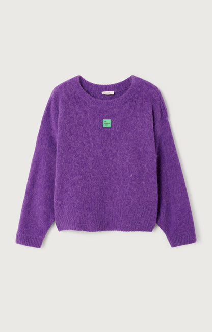 PULL AMPLE ML COL BATEAU