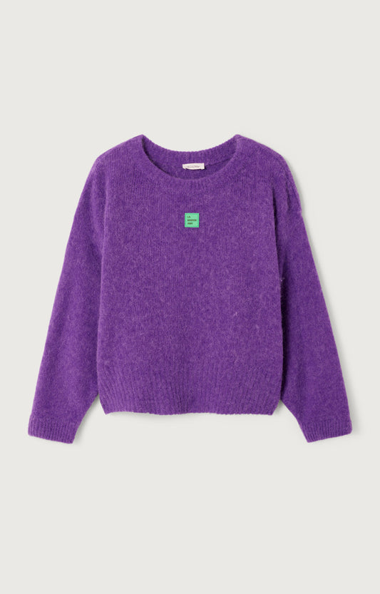 PULL AMPLE ML COL BATEAU