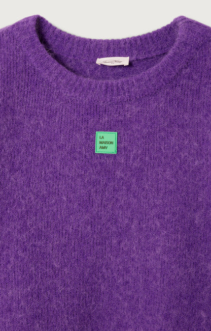 PULL AMPLE ML COL BATEAU