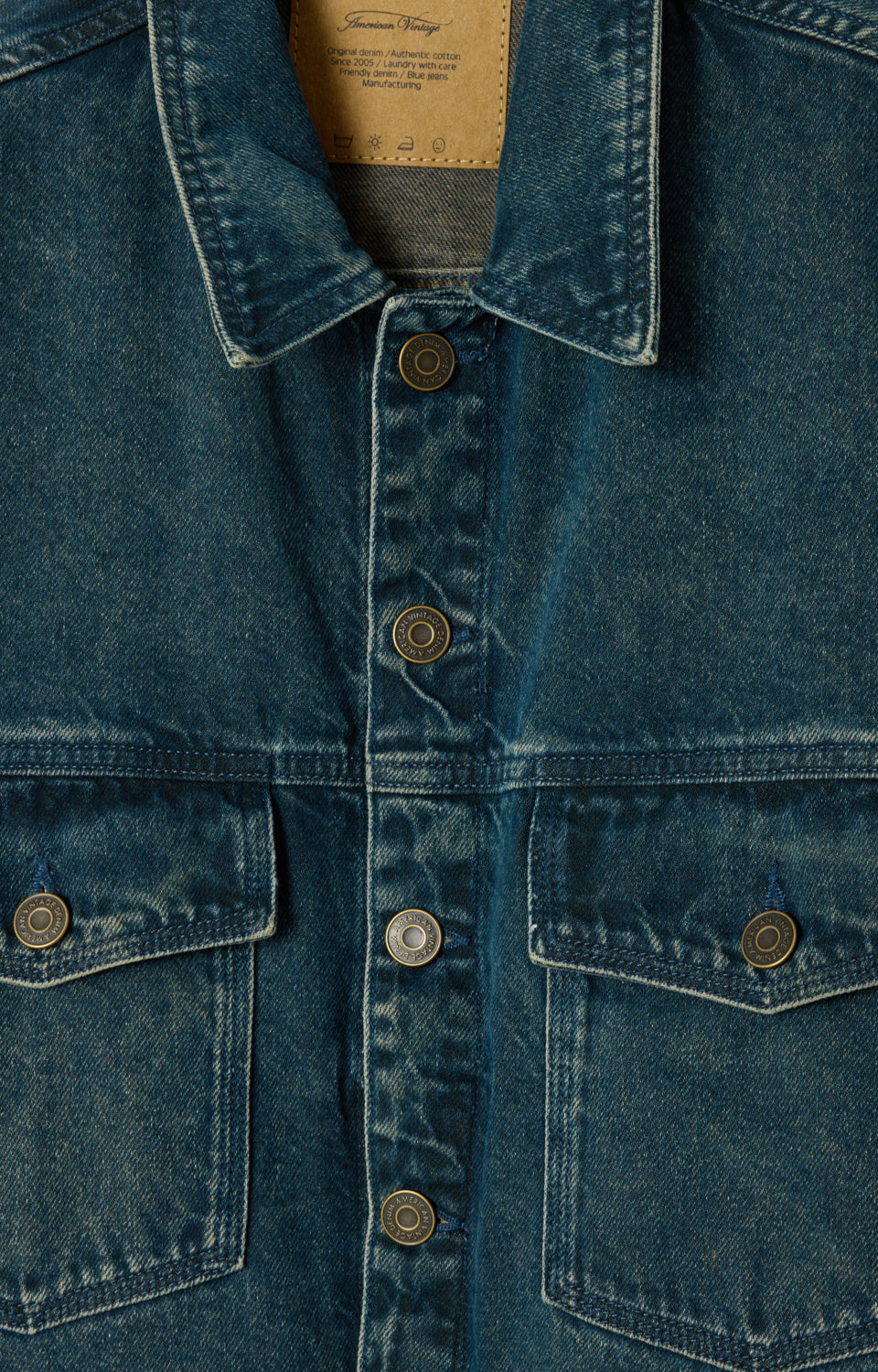 VESTE BOULE ML COL CHEMISE BOUTONNEE