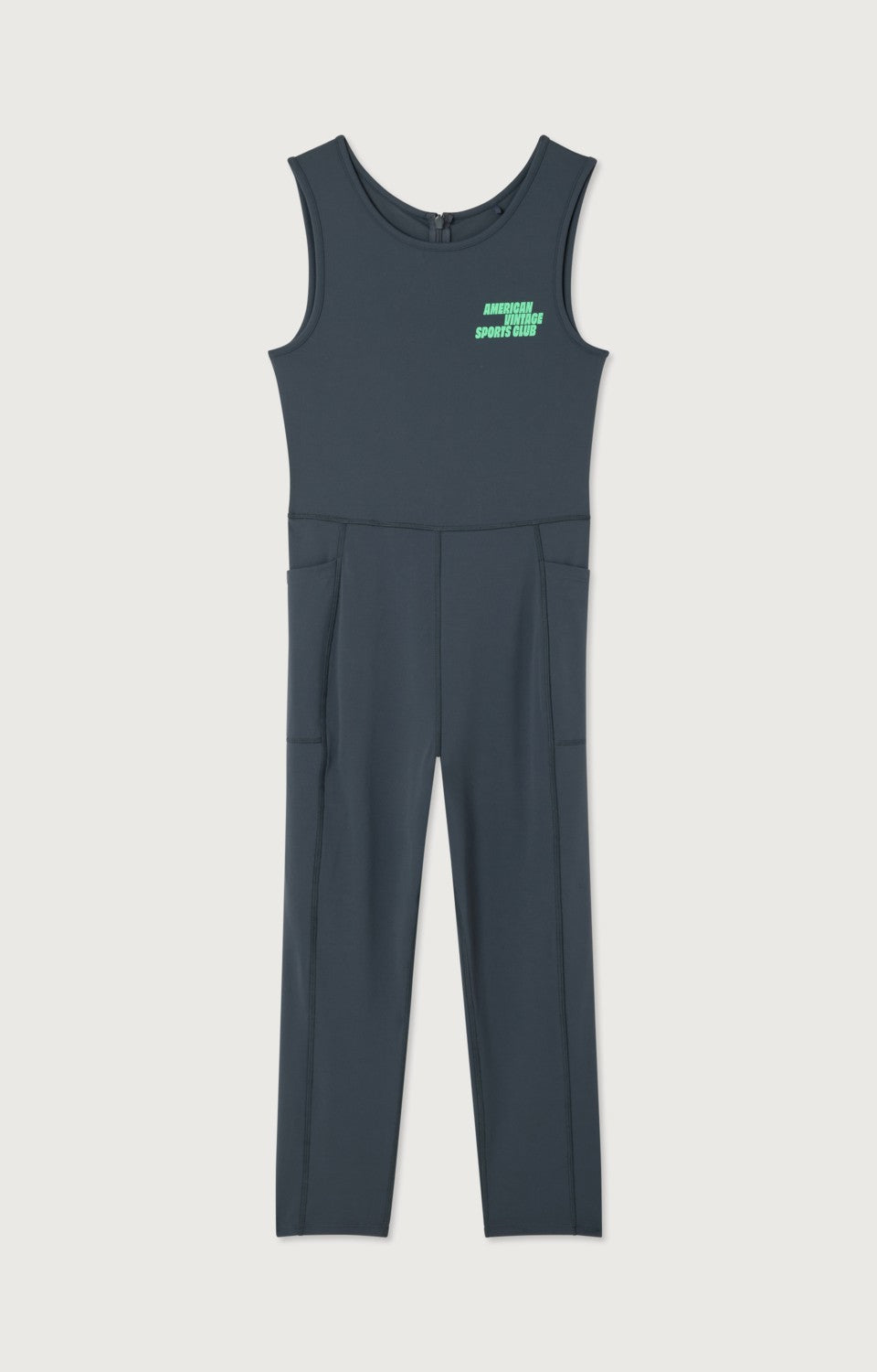 COMBINAISON PANTALON AJUSTEE SM COL ROND ZIPPEE