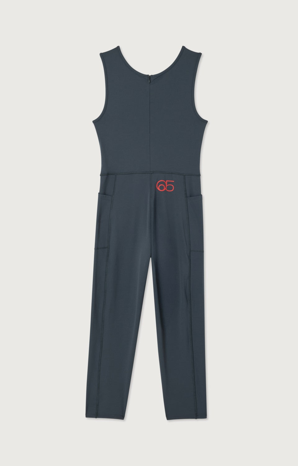 COMBINAISON PANTALON AJUSTEE SM COL ROND ZIPPEE