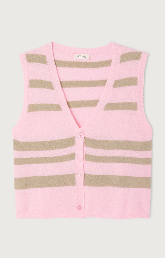 GILET COURT SM COL V