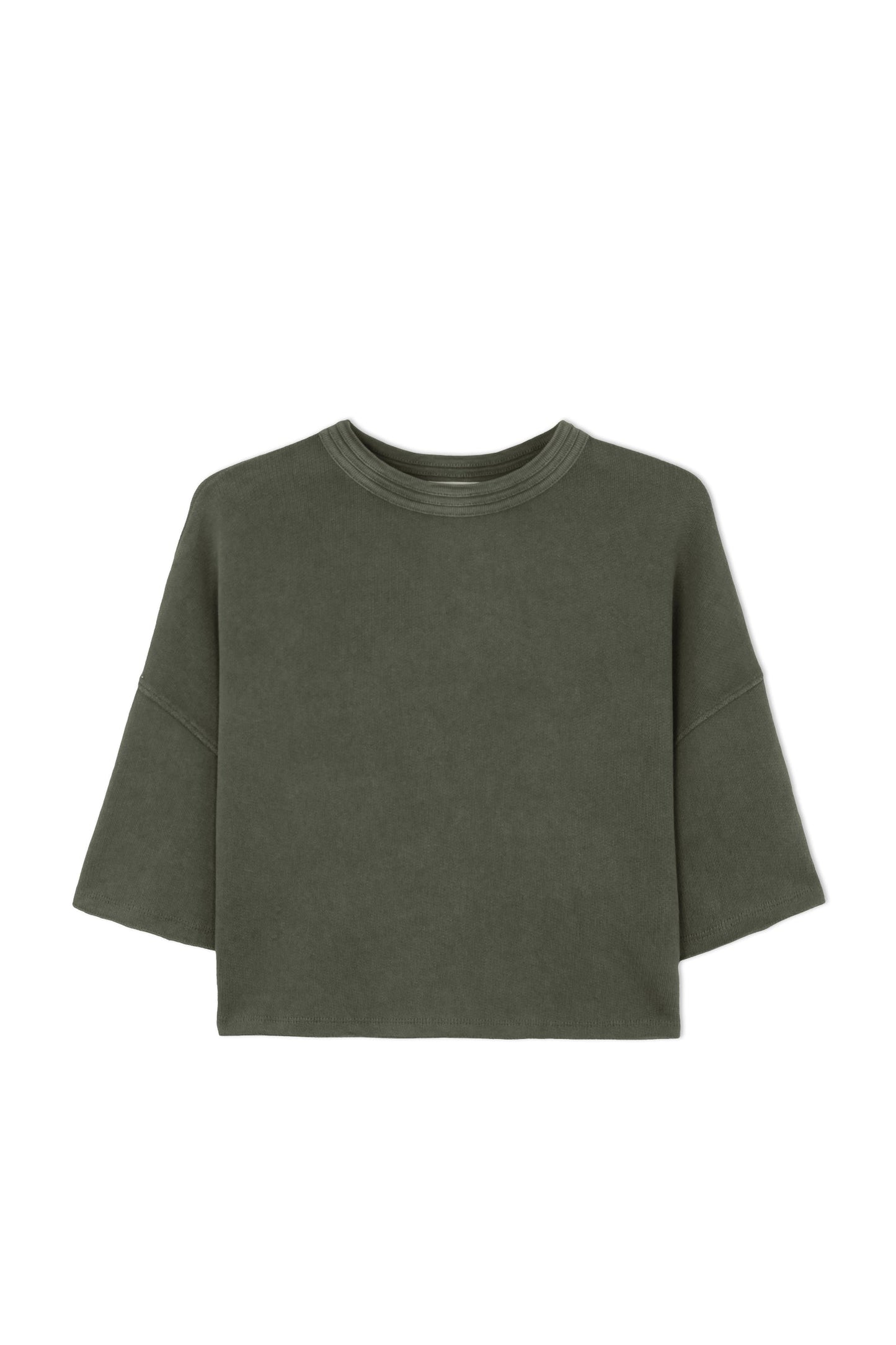 T-SHIRT DROIT MC COL ROND US