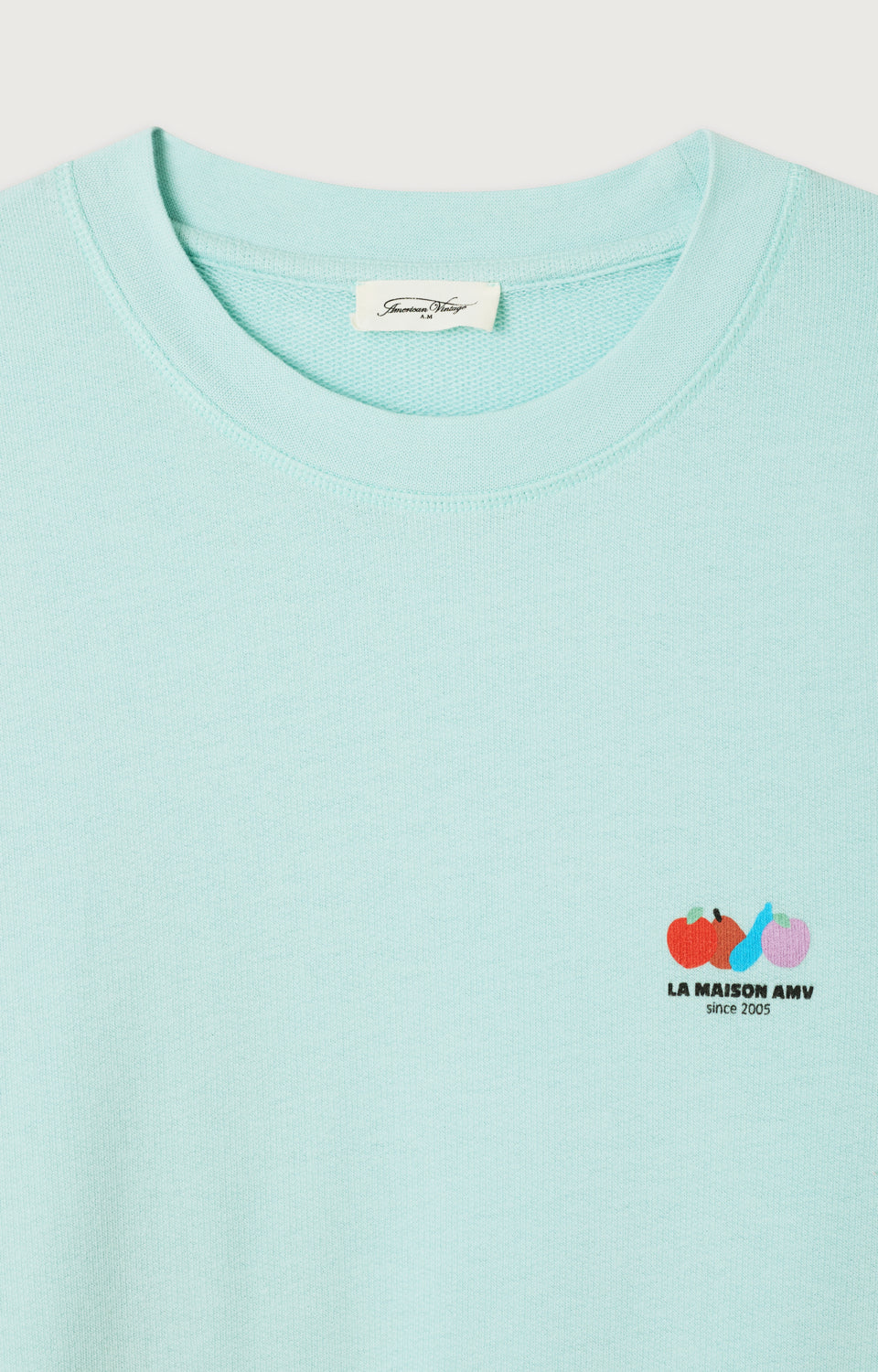 SWEAT AMPLE ML COL ROND