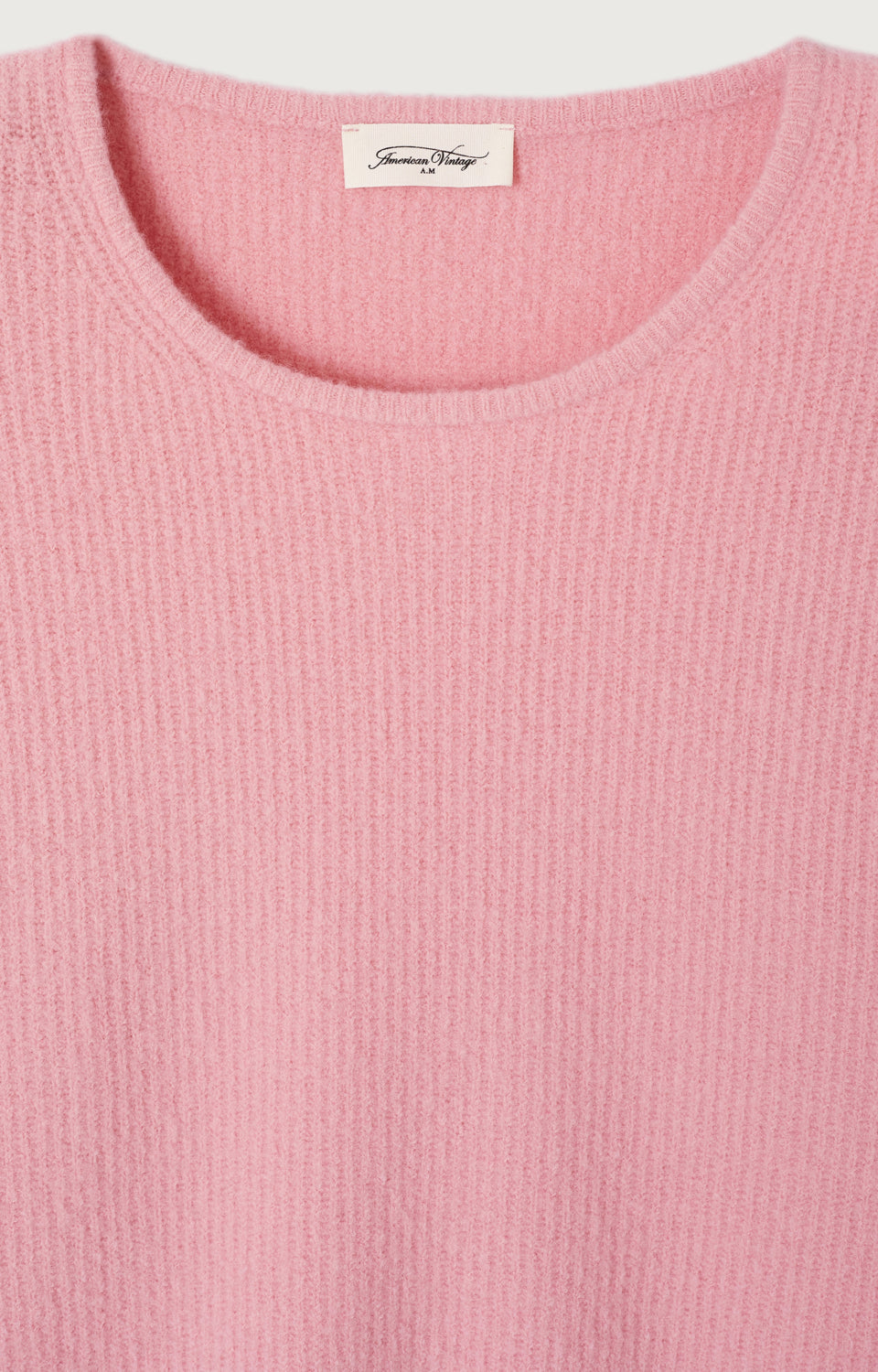PULL AMPLE MANCHES 3/4 COL ROND