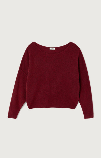 PULL BOULE ML COL BATEAU
