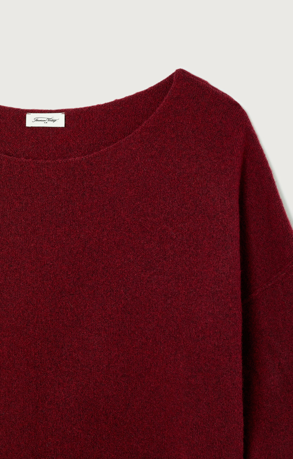 PULL BOULE ML COL BATEAU