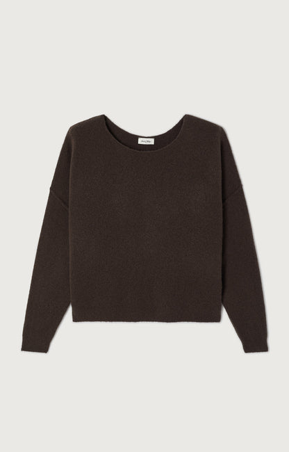 PULL BOULE ML COL BATEAU