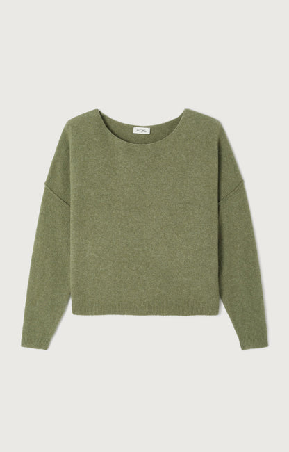 PULL BOULE ML COL BATEAU