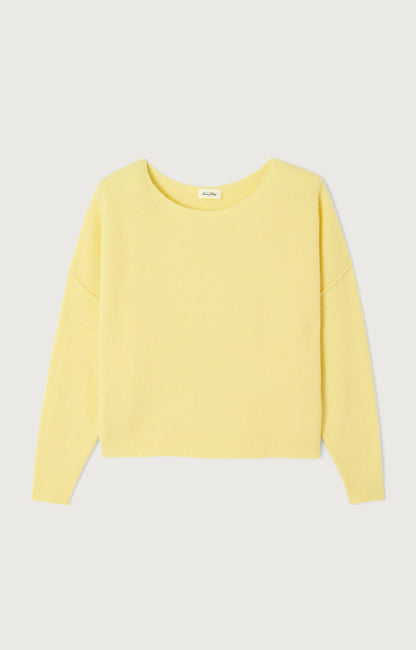 PULL BOULE ML COL BATEAU