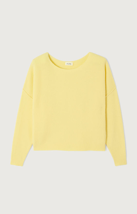 PULL BOULE ML COL BATEAU