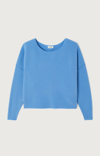 PULL BOULE ML COL BATEAU