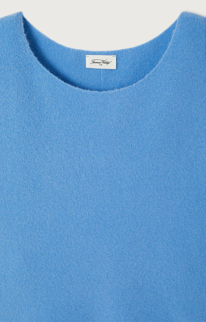 PULL BOULE ML COL BATEAU