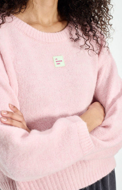 PULL AMPLE ML COL BATEAU