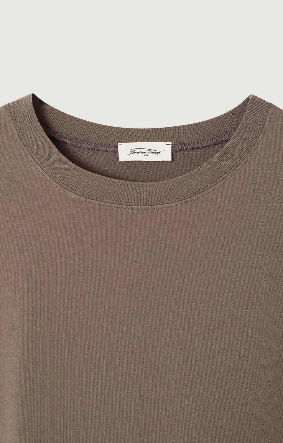 T-SHIRT DROIT MC COL ROND