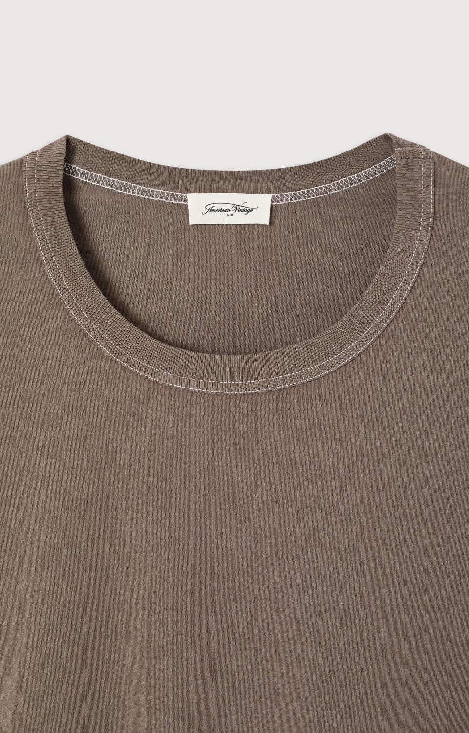 T-SHIRT AMPLE ML COL ROND