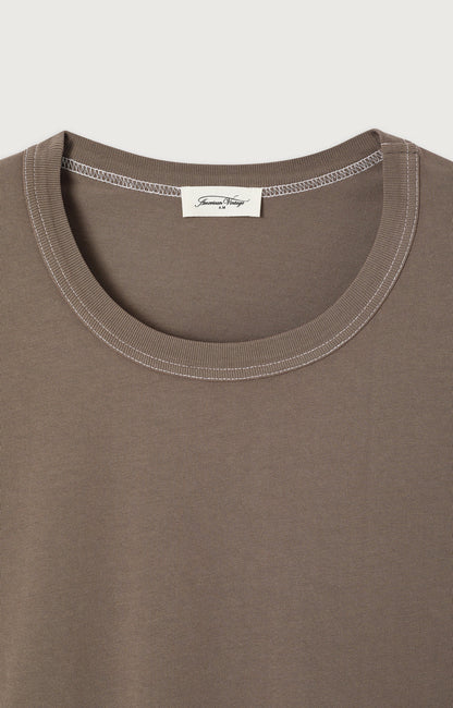 T-SHIRT AMPLE ML COL ROND