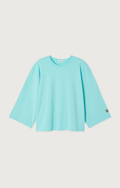 T-SHIRT AMPLE ML COL ROND