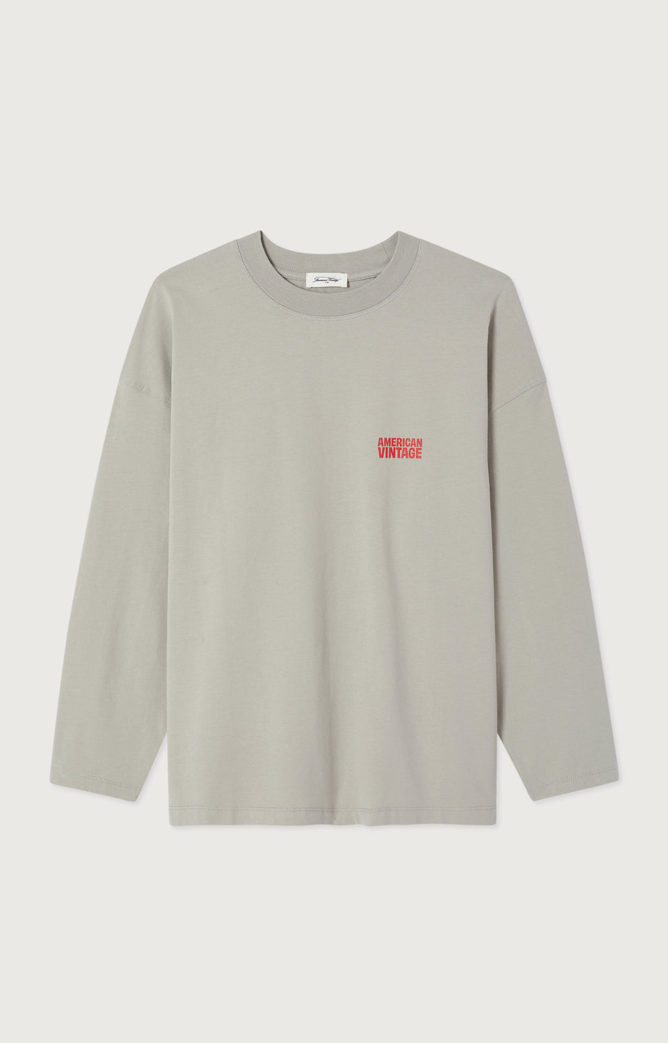 T-SHIRT MI LONG AMPLE ML COL ROND