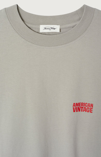 T-SHIRT MI LONG AMPLE ML COL ROND