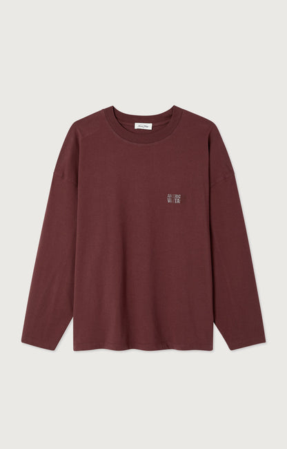 T-SHIRT MI LONG AMPLE ML COL ROND