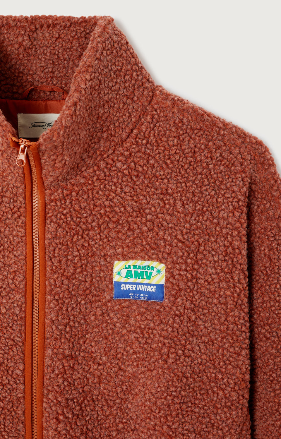 MANTEAU MI-LONG AMPLE ML COL MONTANT ZIPPE